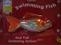 Hamley's Swimming Fish is battery operated (not suitable for children under 3 years of age).