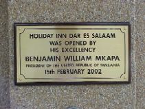 Commemorative plaque