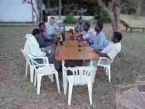 Meeting with local officials